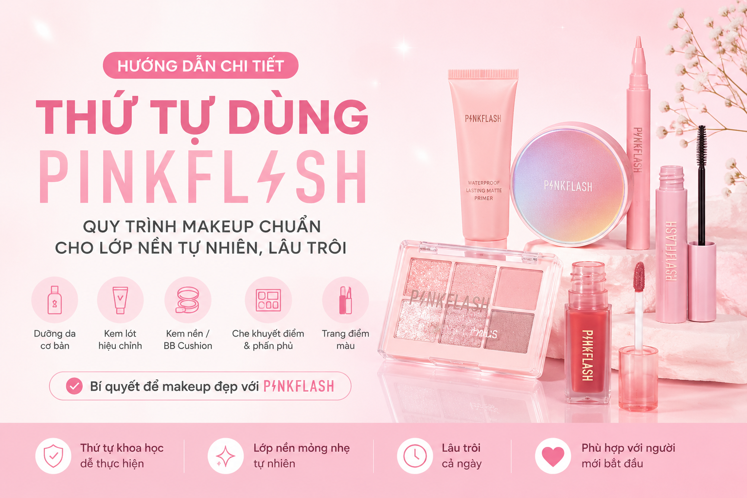 Thứ tự dùng Thương hiệu Pinkflash